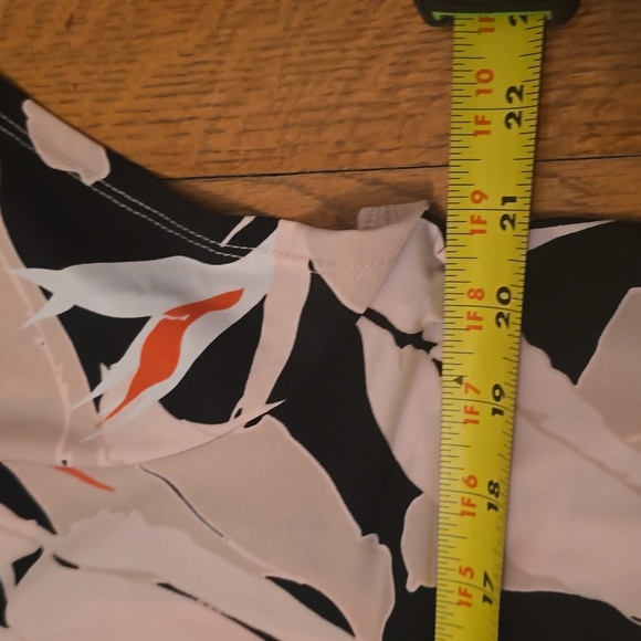 LIZ CLAIBORNE BRAND WOMEN'S SHORT SLEEVES PINK AND BLACK SUMMER TOP SIZE XL - Picture 12 of 16